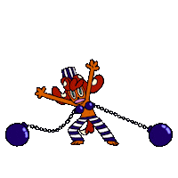 Behind Bars Help Sticker by hollaartyourboy