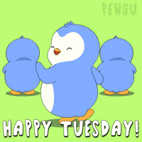 Happy Tuesday Morning GIF by Pudgy Penguins