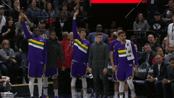 lets go team GIF by NBA
