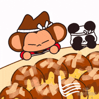 Hungry Monkey GIF by Chimpers