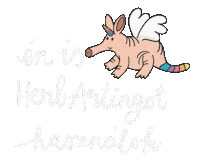 Koszonom Sticker by HerbArting