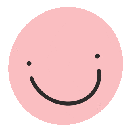 Happy Pink Sticker by crizmoradesign