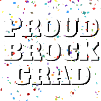 Happy Celebration Sticker by Brock University
