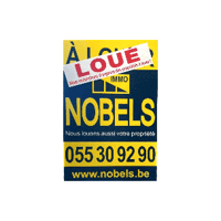 ImmoNobels immo nobels nobels immo nobels te huur immo nobels verhuurd Sticker
