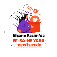 Efsanekasım Sticker by Hepsiburada