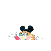 Tekua disney sorpresa saludo abrazo Sticker