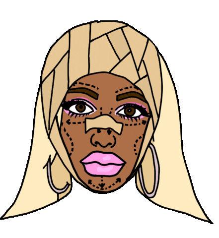 lips surgery Sticker by 1900BADDEST