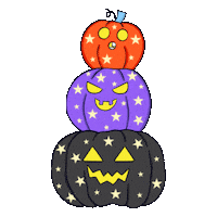 Jack O Lantern Halloween Sticker