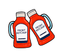 Oktoberfest Ketchup Sticker by Hemmer Br