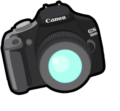 Camera Canon Sticker by STRND BREDA