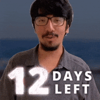12 DAYS LEFT