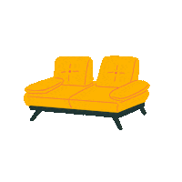 Furniture Couch Sticker