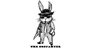 Rabbit Hase Sticker by M.G. Nagerfarm