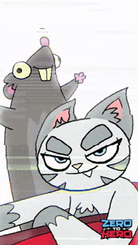 Cat Animation GIF by ZeroToHero