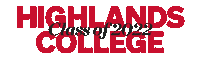 Highlands College Sticker by Highlands Students