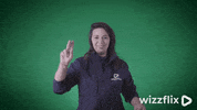 Wizzflix_ smile green peace smiling GIF