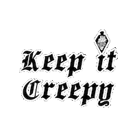 heebiejeebies604 art heart creepy handmade Sticker