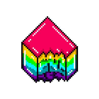 gvart giphygifmaker rainbow retro sweet Sticker