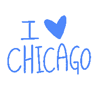 Chi Town Chicago Sticker