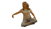 Ontspanning Meditatie Sticker by Videodynamics