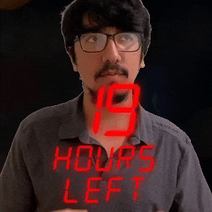 19 hours left