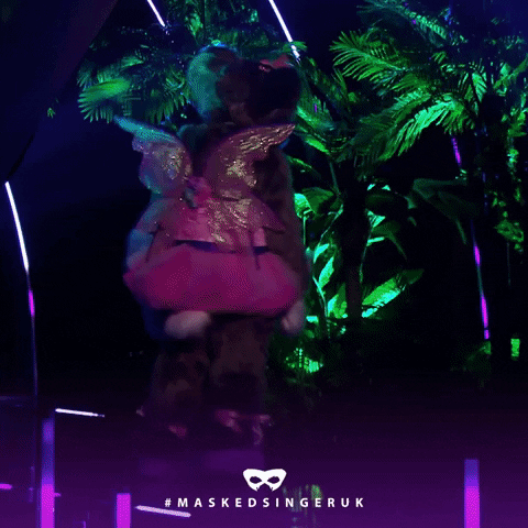 Bear Dancing GIF by The Masked Singer UK & The Masked Dancer UK