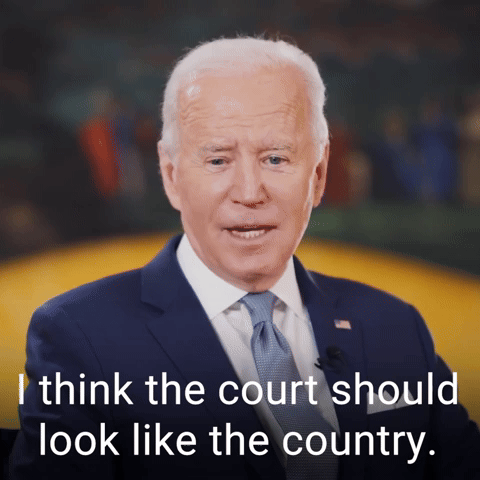 I think the court should look like the country.