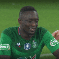 Football Hug GIF by AS Saint-Étienne