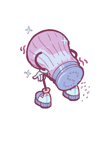 Salt Sticker by Alejandro Os