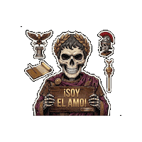 The Master Halloween Sticker