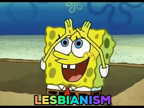 TeaganTheAmazing giphygifmaker gay lesbianism GIF