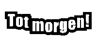 Tot Morgen Sticker by mintandmusthaves