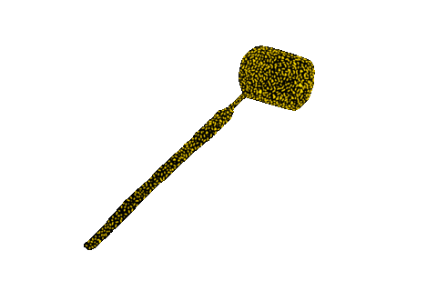 Gold Mirror Sticker by LashBeePro