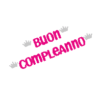Happy Birthday Pink Sticker by Givi Italia
