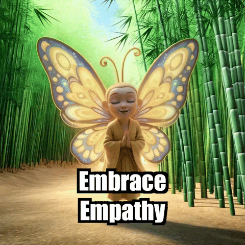 Healing Compassion GIF by BuddhaFlyJourney