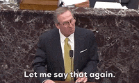 Senate Impeachment Trial GIF by GIPHY News
