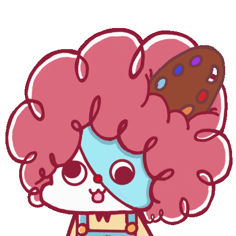Happy Qmo Sticker