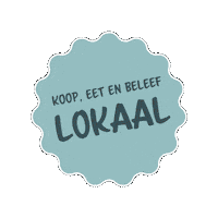 lokaallekkers kooplokaal zeeuws koop lokaal zeeuws-vlaanderen Sticker
