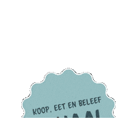 lokaallekkers kooplokaal zeeuws koop lokaal zeeuws-vlaanderen Sticker