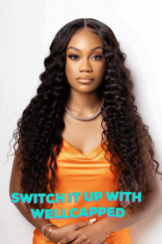 WellCapped giphygifmaker wig wigs hot girl summer GIF