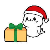 Christmas Time Seal Sticker by Sappy Seals