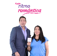 RitmoRomantica radio cantar leslie ritmo Sticker