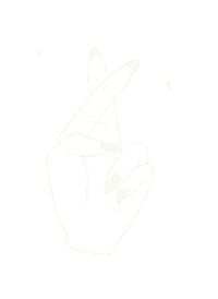 Black And White Good Luck Sticker