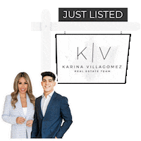 kvsellsla karina villagomez karina villa kv real estate Sticker