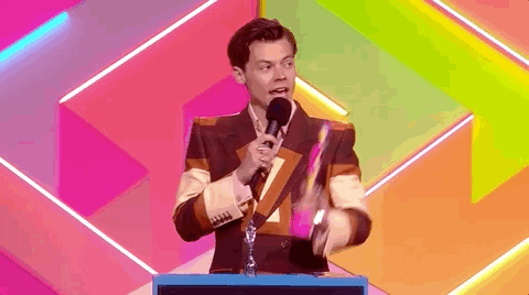 Harry Styles Brits GIF by BRIT Awards