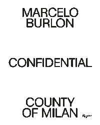 Marceloburlon Countyofmilan Sticker by MARCELO BURLON COUNTY OF MILAN