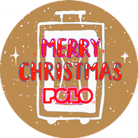 Merry Christmas Sticker by POLO