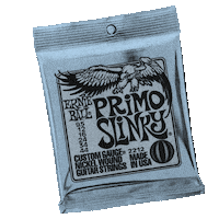 Guitar Strings Primo Slinky Sticker by ERNIE BALL