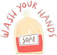 Clean Hands Soap Sticker