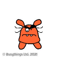 Big Mouth Reaction Sticker by Busythings